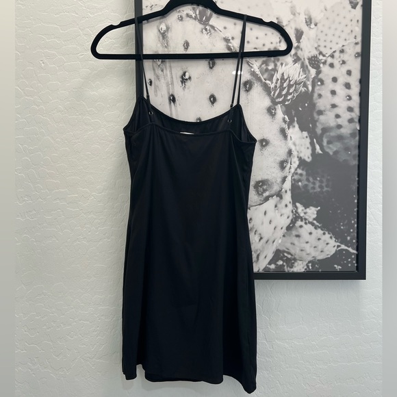 Dian von Furstenberg Silk Black Slip Dress - Picture 3 of 6